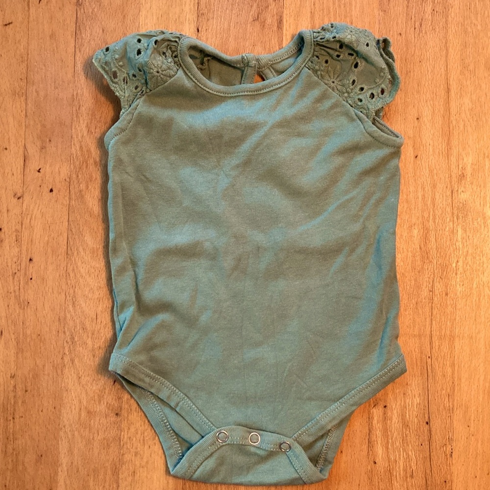 Maison Me Baby Green Bodysuit